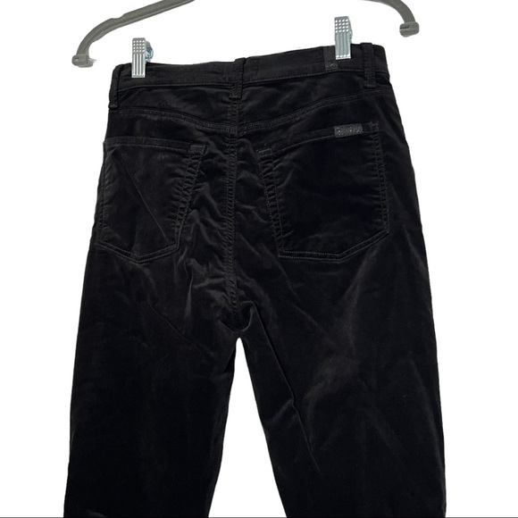7 for all mankind High Waist Velvel Ankle Skinny Size 27 - Picture 4 of 10